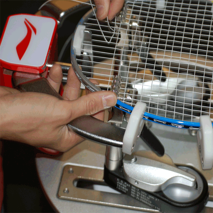 Tennis Badminton Squash Racket Stringing Gutting Restringing Computerised Electronic Machine Chandigarh