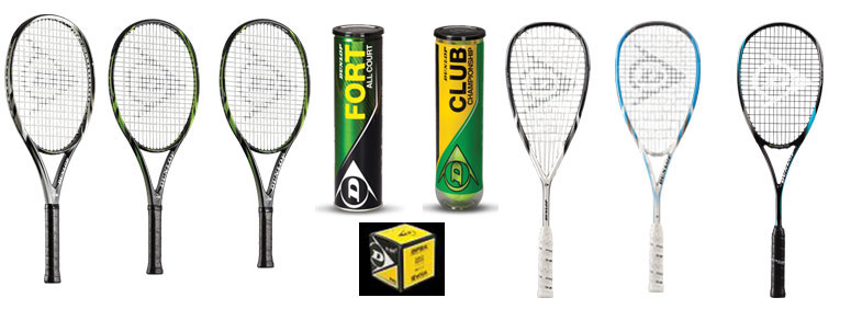 Tennis Squash Rackets Balls Stringing